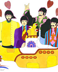 BEATLES CARTOON POP ART SHOW