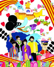 BEATLES CARTOON POP ART SHOW